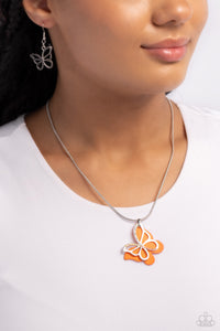 Detailed Dance Necklace (Orange, Blue, White)
