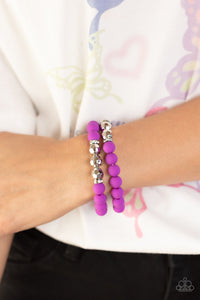 Dip and Dive Purple Bracelet