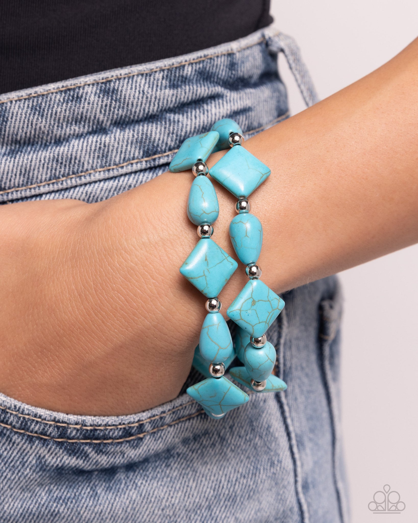 EARTHY Riser Blue Bracelet