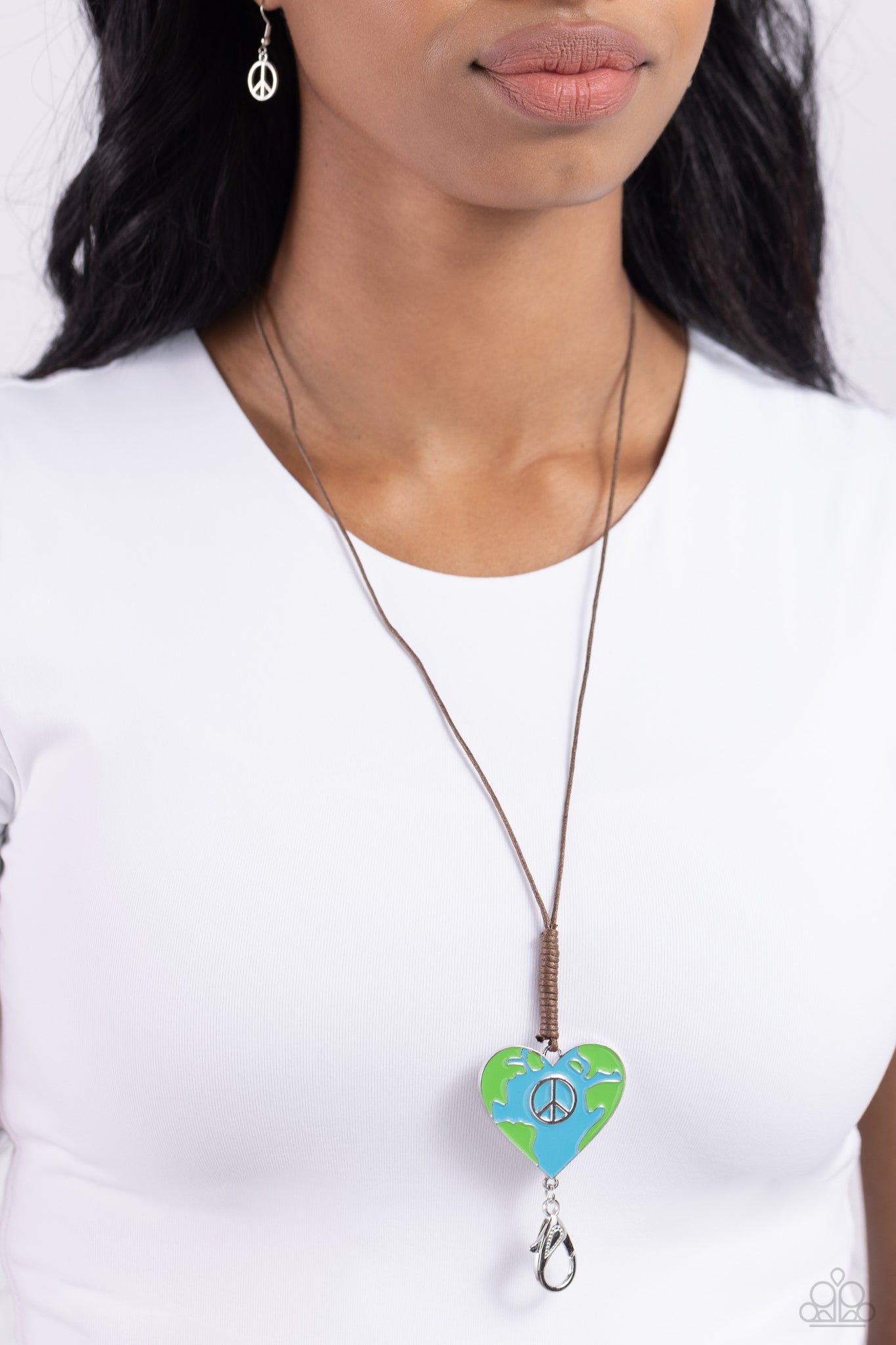 Earthy Evolution Blue Necklace