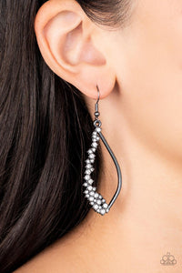 Sparkly Side Effects Earring (Black, Multi)