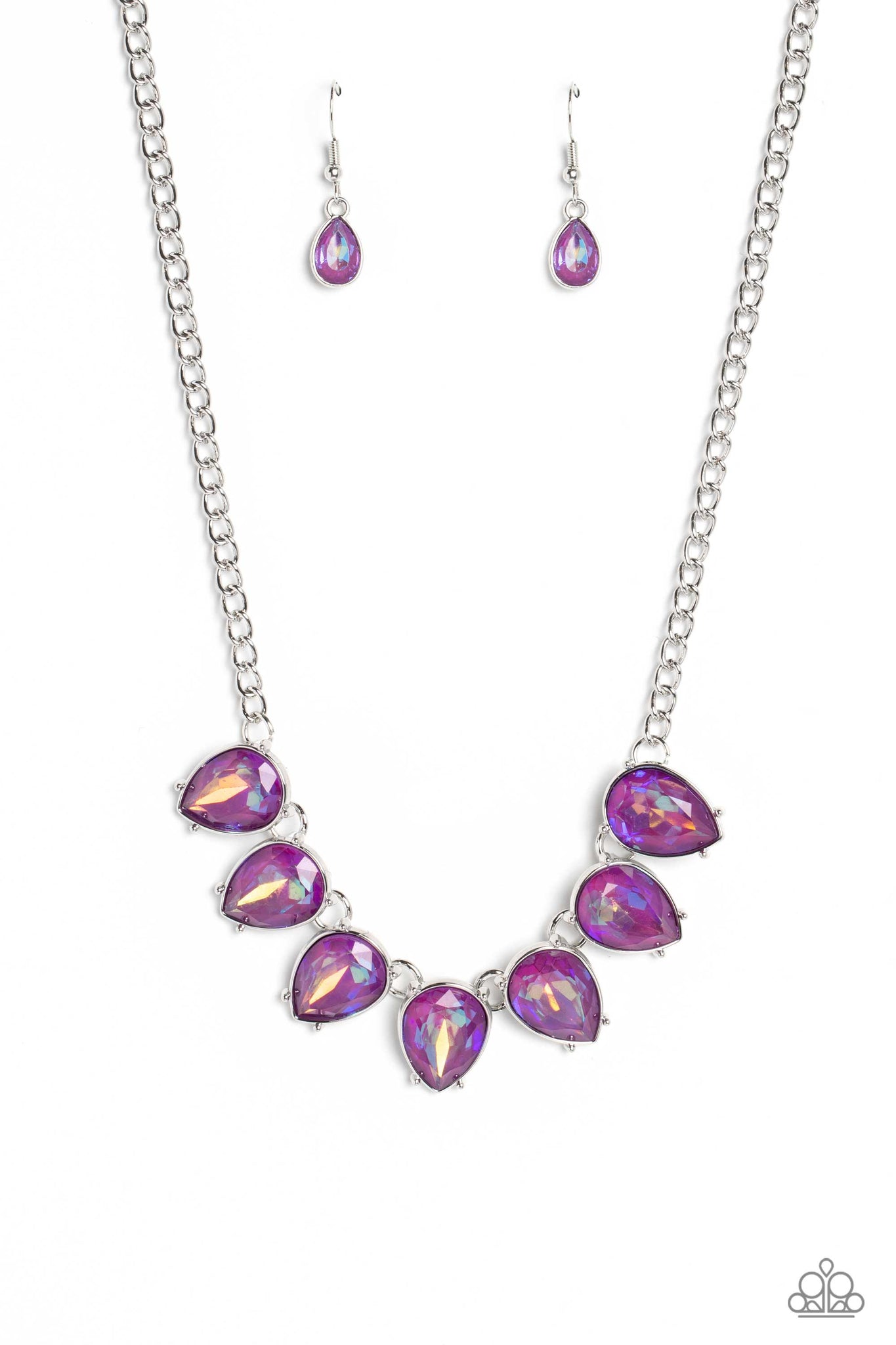 FLIRTY Dancing (Purple, Orange) Necklace