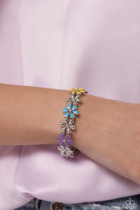 Floral Fair Bracelet (Pink, Multi, Red)