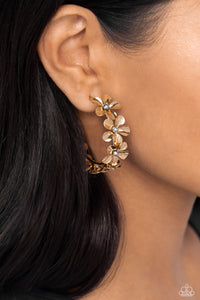 Floral Flamenco Earring (Silver, Gold)