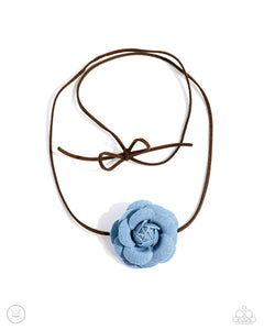 Floral Folktale Necklace (Brown, Black)