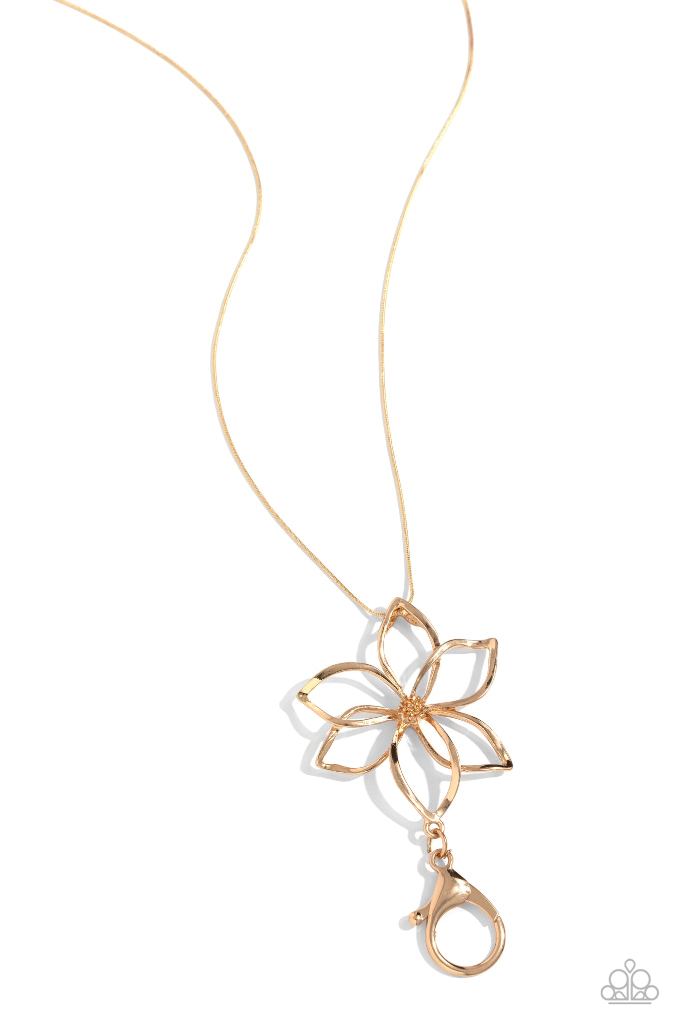 Flowering Fame Gold Necklace