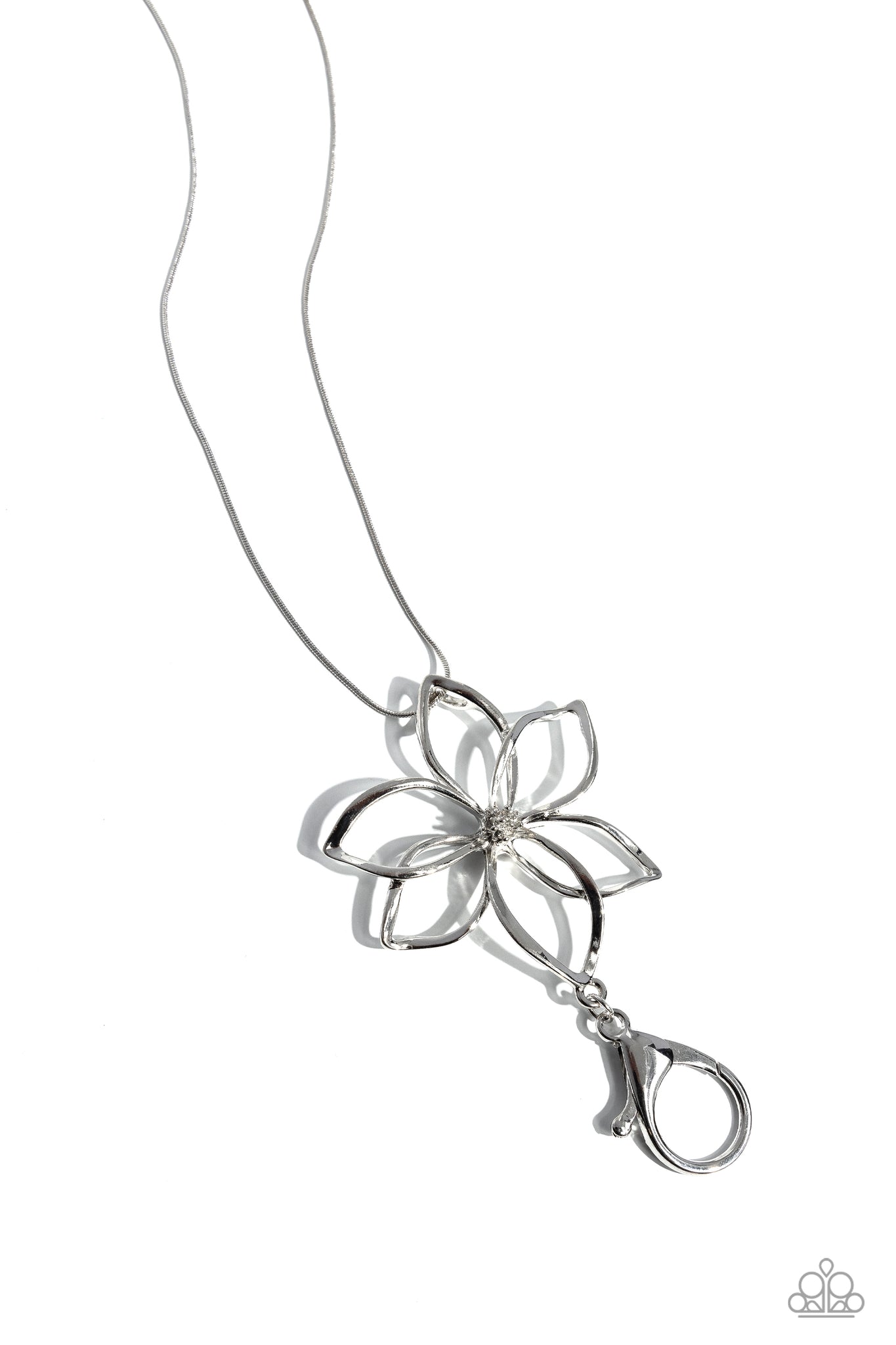 Flowering Fame Silver Necklace