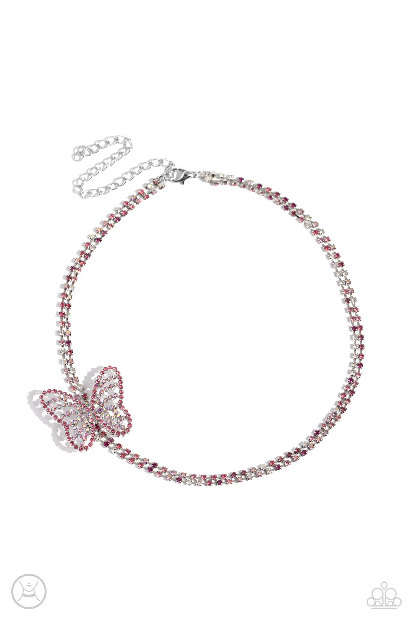 Flying Fantasy Pink Necklace