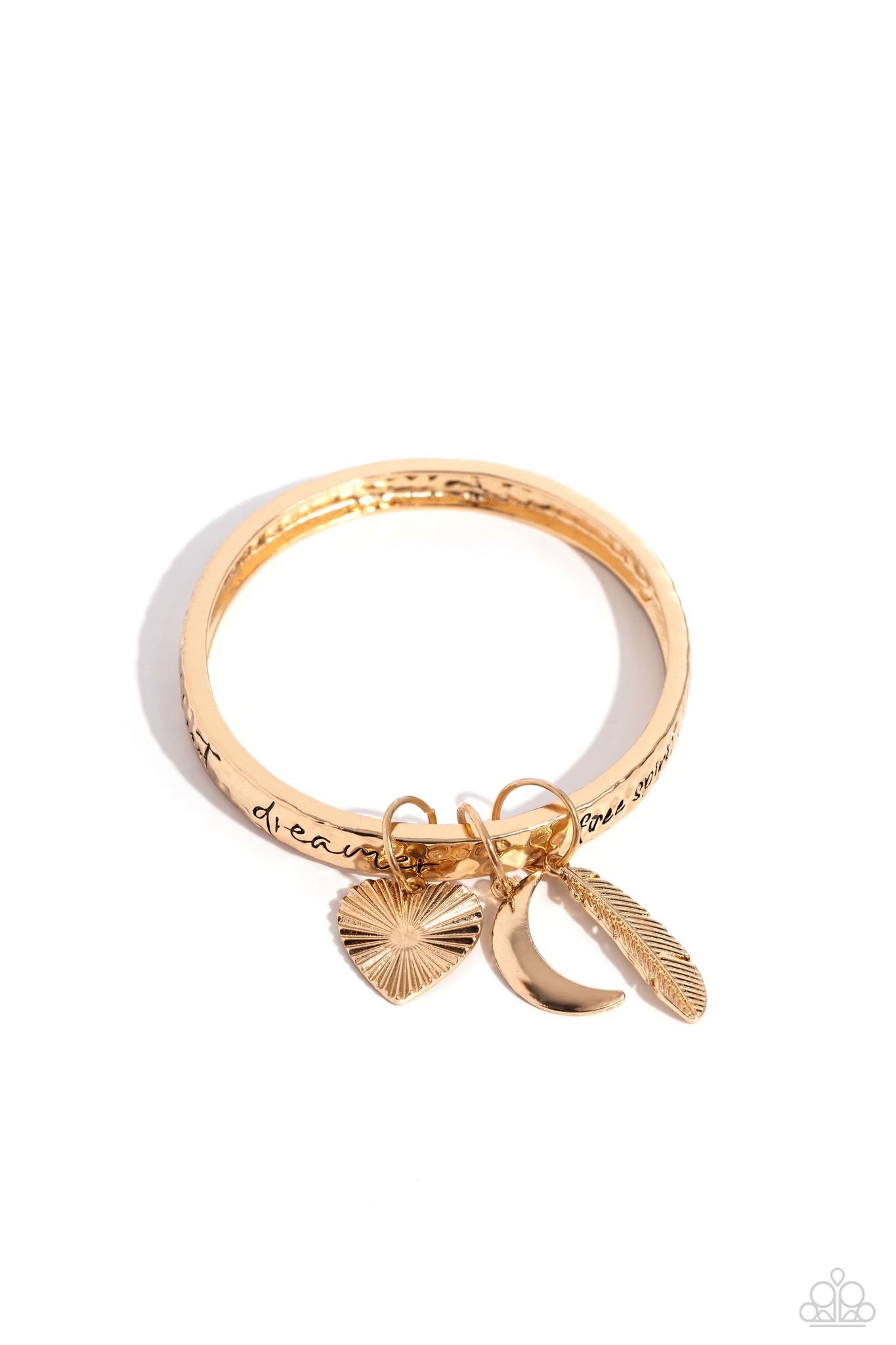 Free-Spirited Fantasy Gold Bracelet