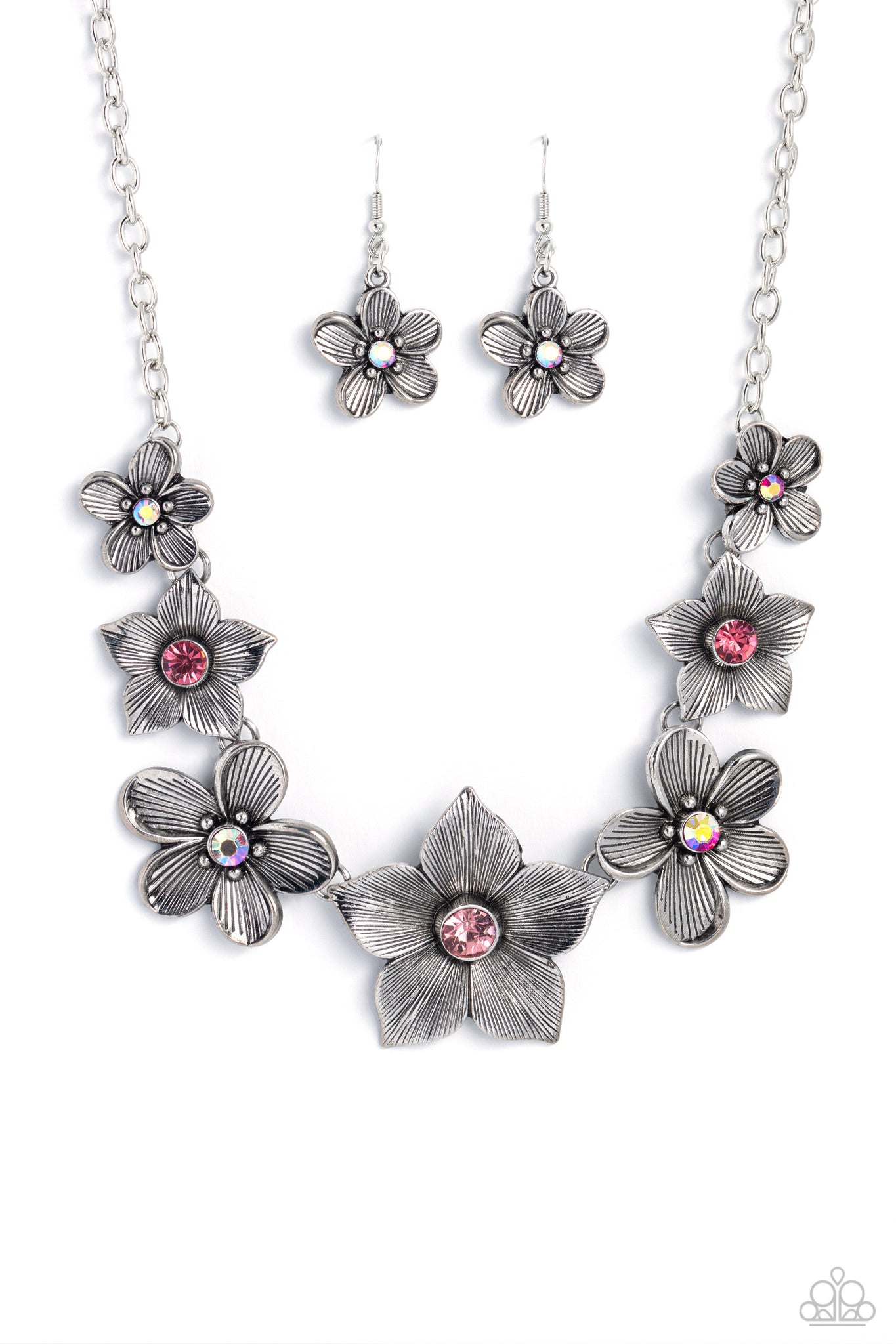 Free FLORAL Pink Necklace