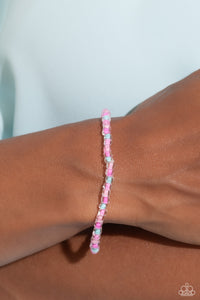 GLASS is in Session Bracelet (Red, Purple, Pink)