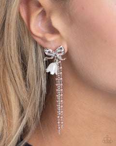 Garden Gain (White,  Brown)  Earring