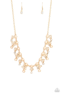 Garden Princess Necklace (Gold, Pink, White)