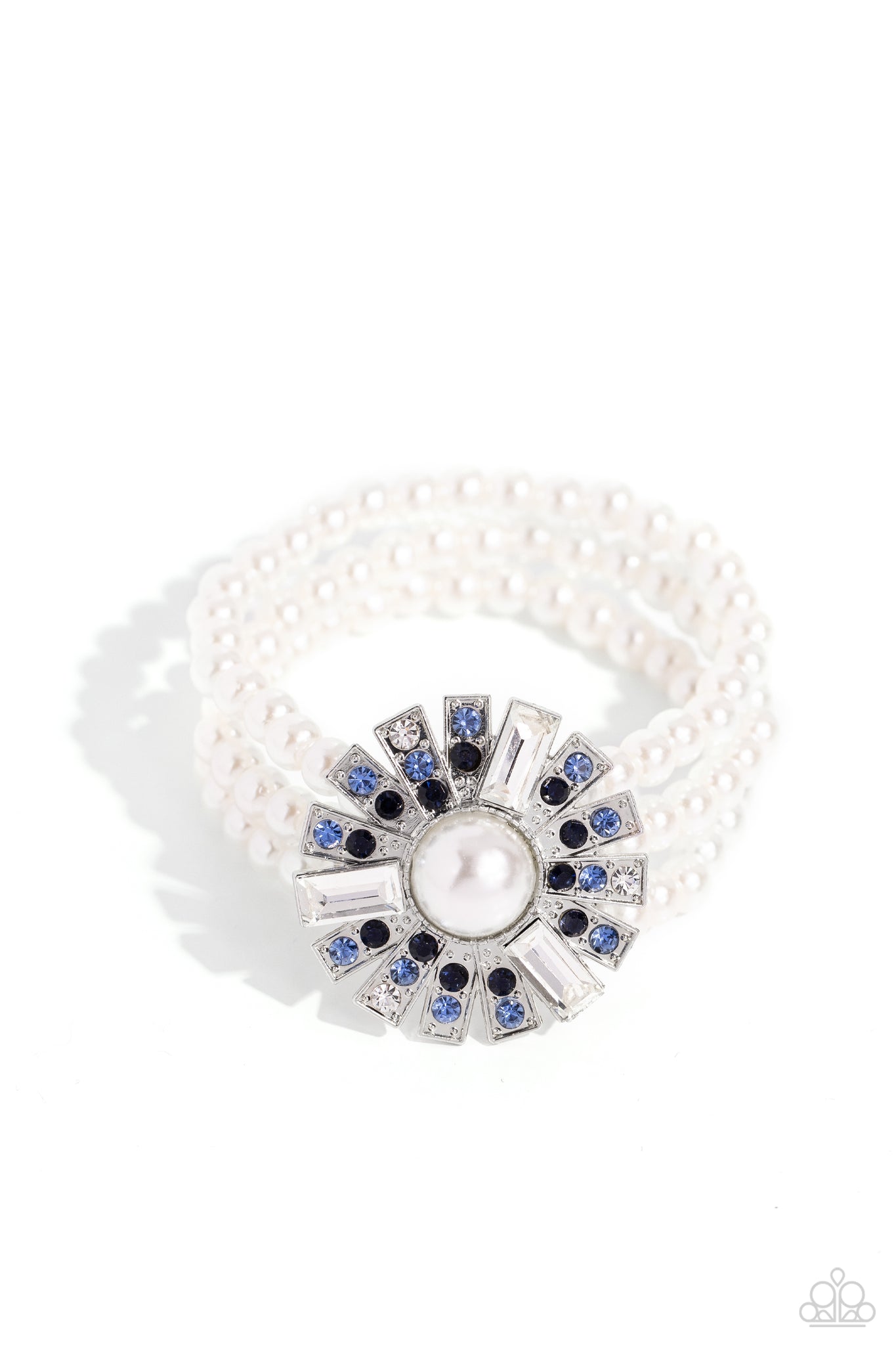 Gifted Gatsby Bracelet (White, Blue)