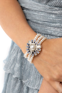 Gifted Gatsby Bracelet (White, Blue)