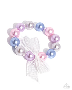 Girly Glam Bracelet (Muti, White)
