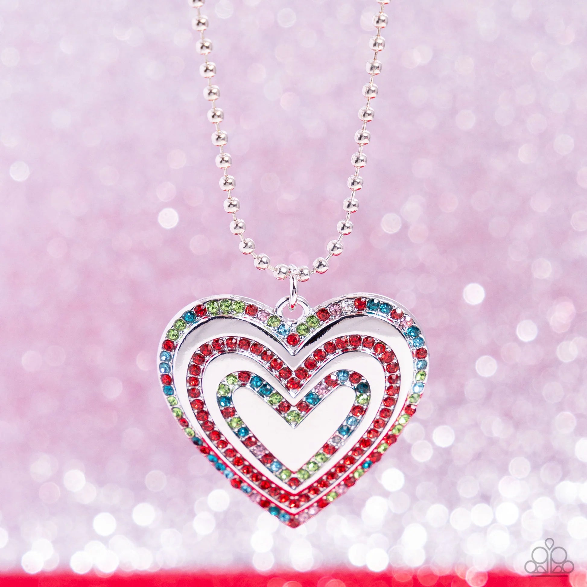 Hallucinatory Hearts Necklace