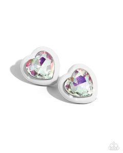 Heartfelt Haute Earring (Pink, White, Purple)