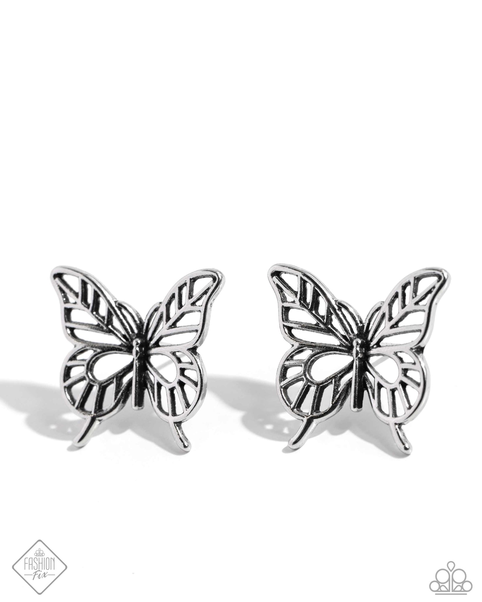 High and FLIGHTY Silver Earring