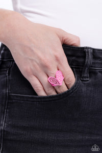 Hometown Heart Ring (Red, Pink)