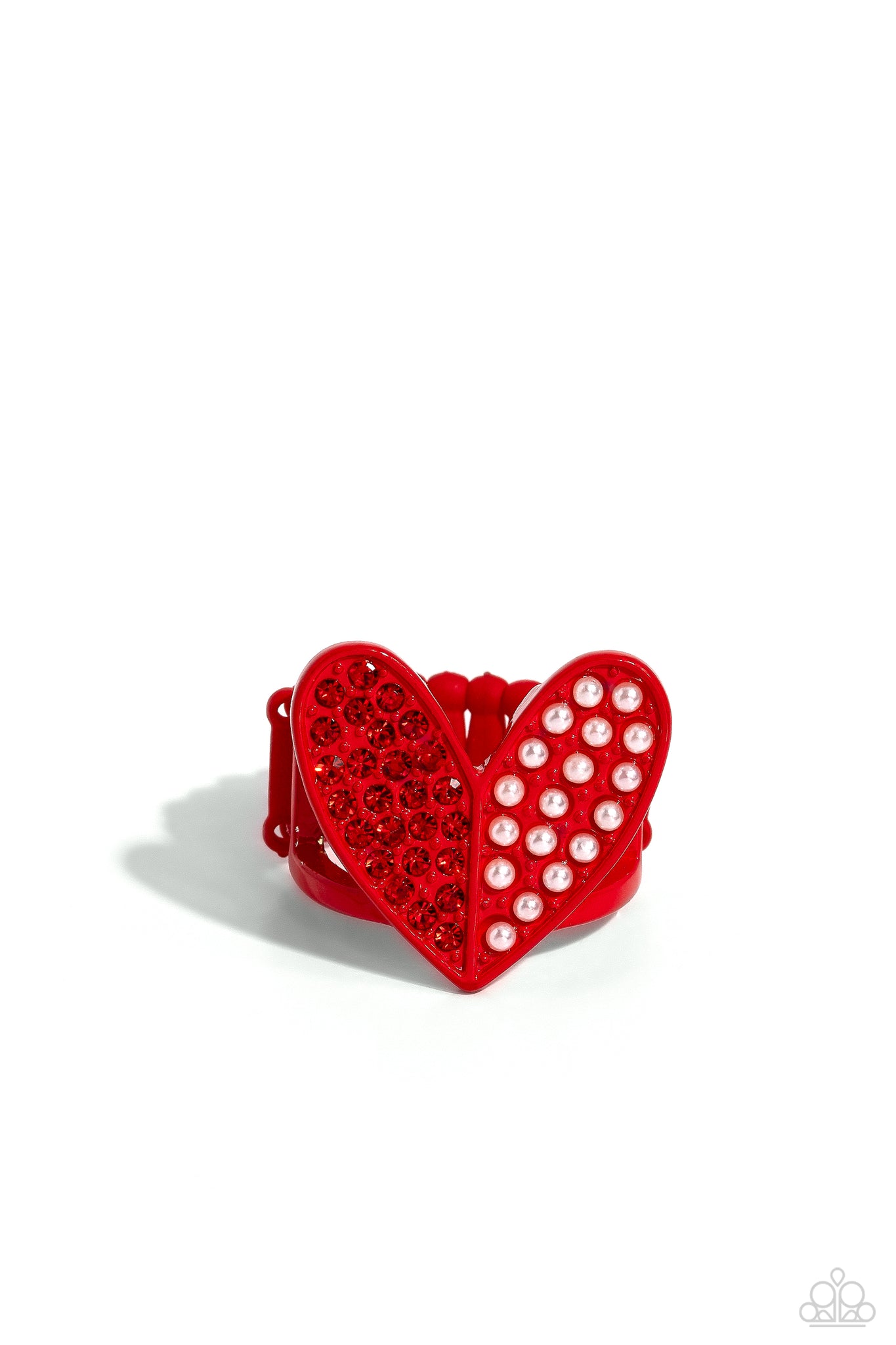 Hometown Heart Ring (Red, Pink)