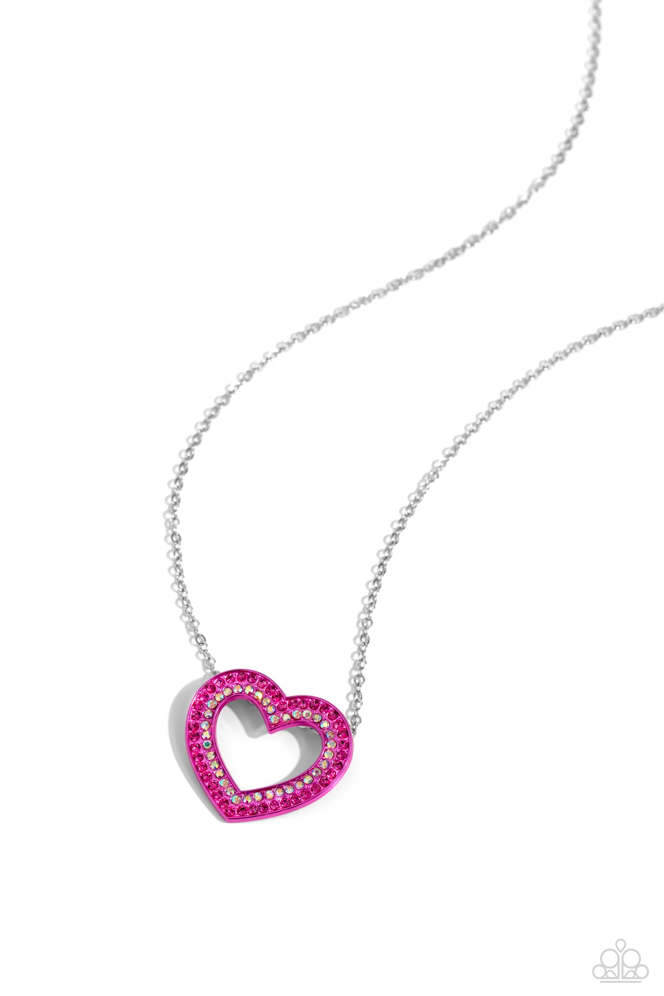 Hyper Heartland Necklace (Multi, Pink)