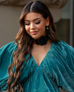 Very Viscountess Black Necklace