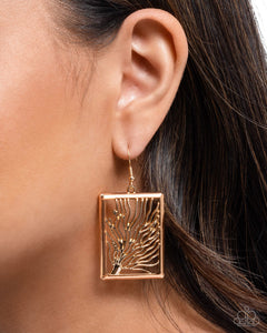 Textured Trial Earring