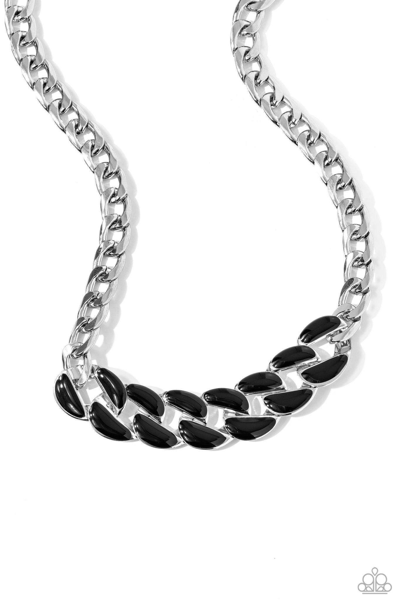 CURB Craze Necklace (Green, Black)