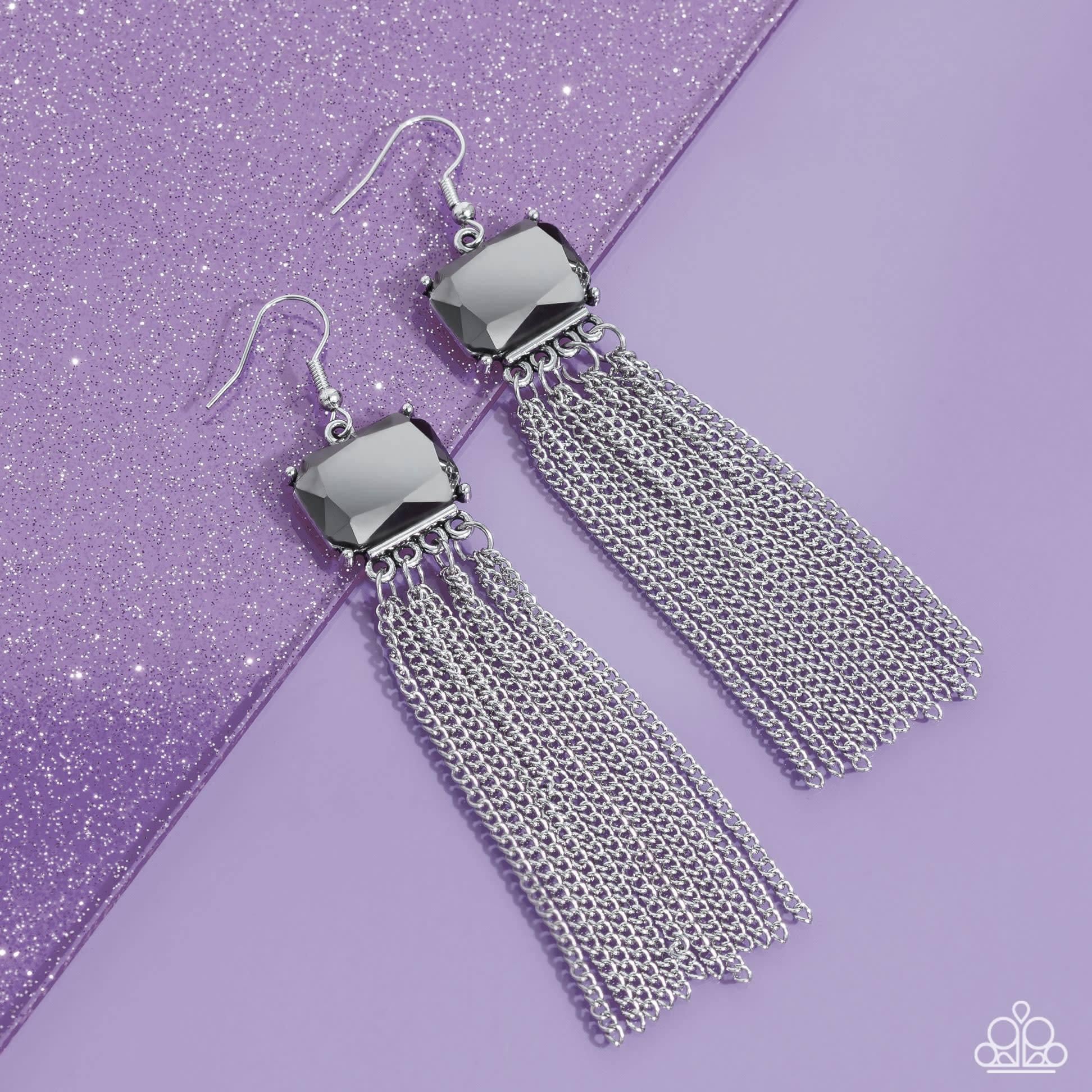 Dreaming Of TASSELS Silver Earring