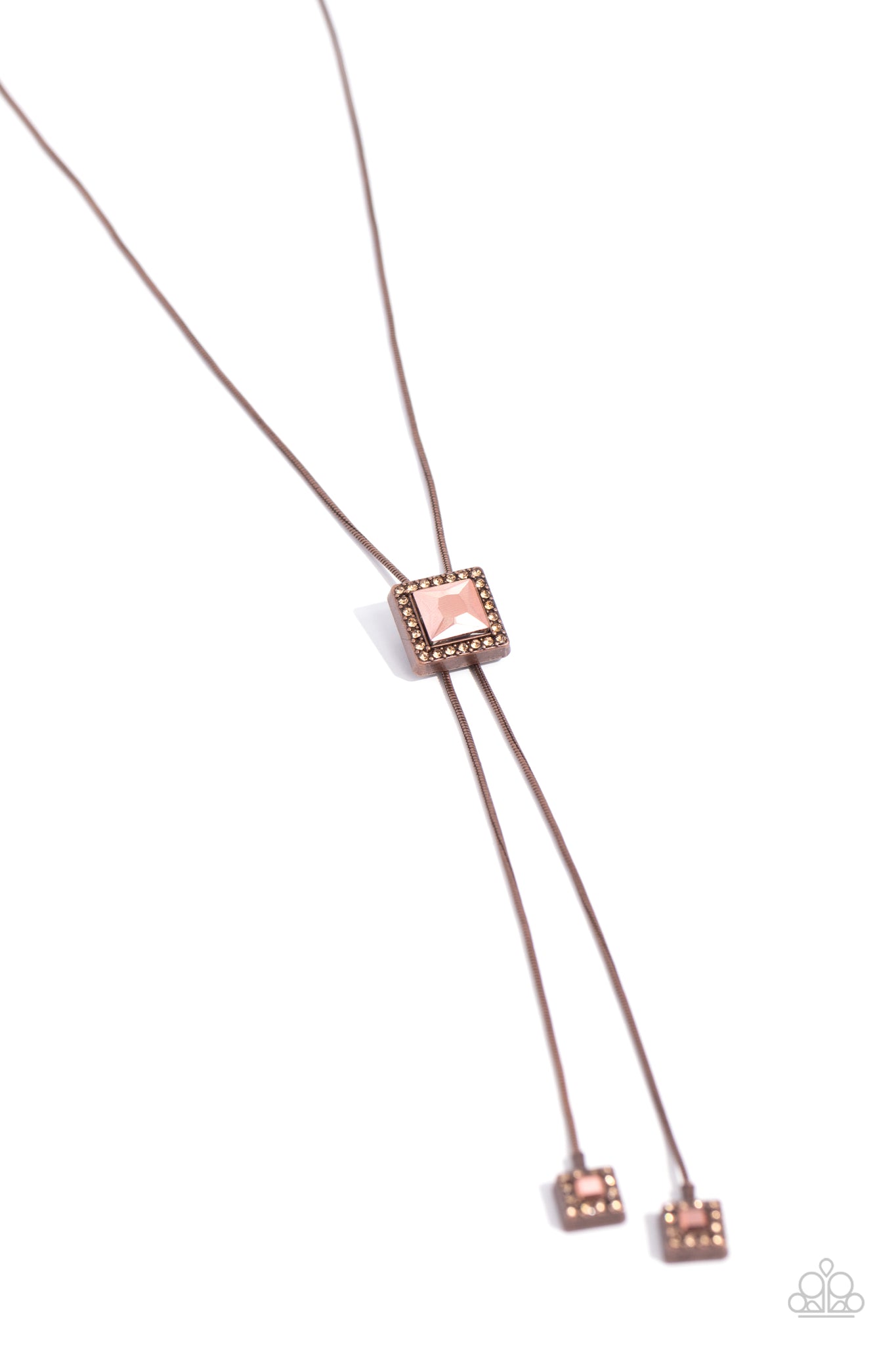 I Solemnly SQUARE Necklace (Copper, Silver)