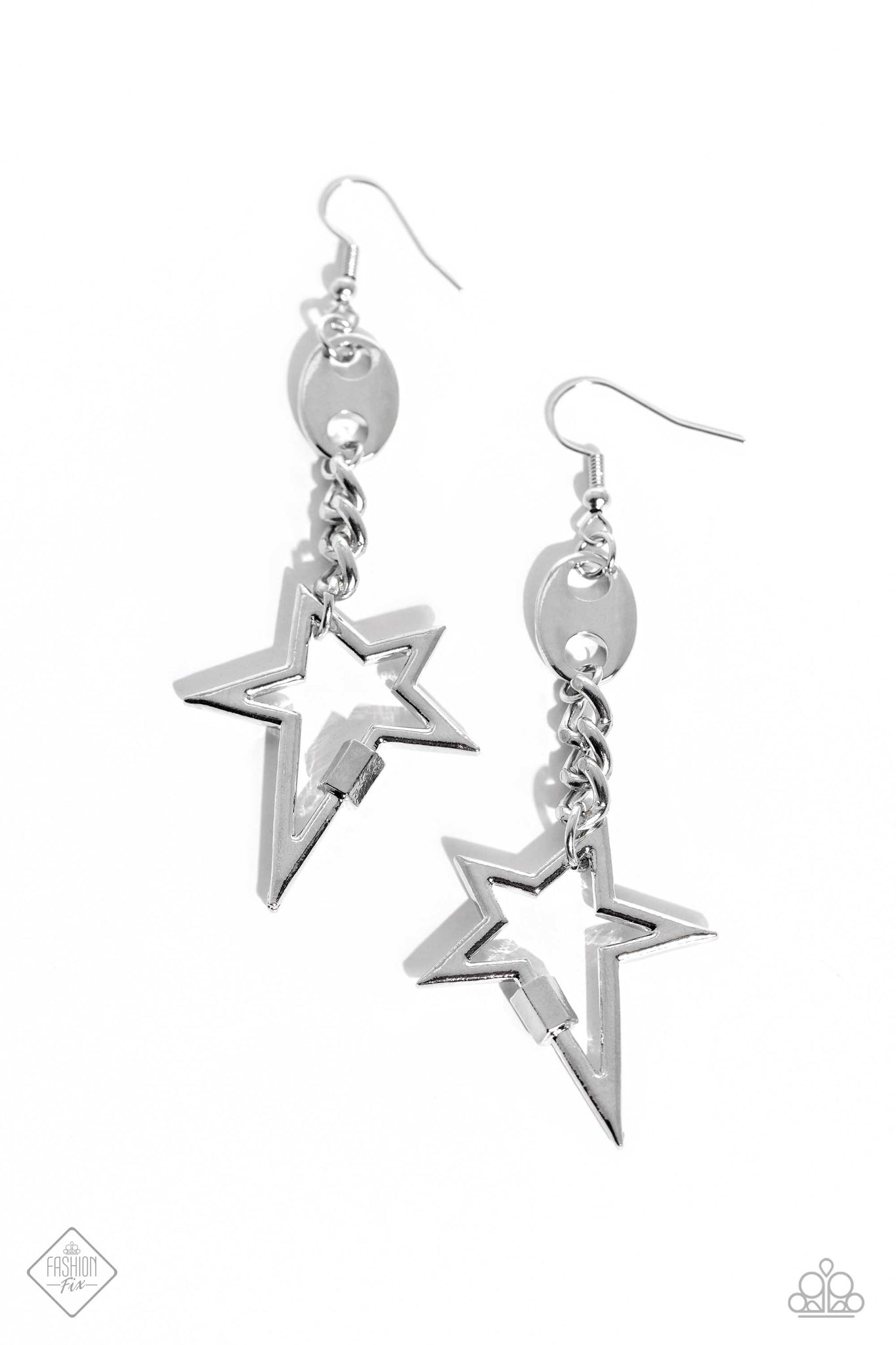 Iconic Impression Silver Earring