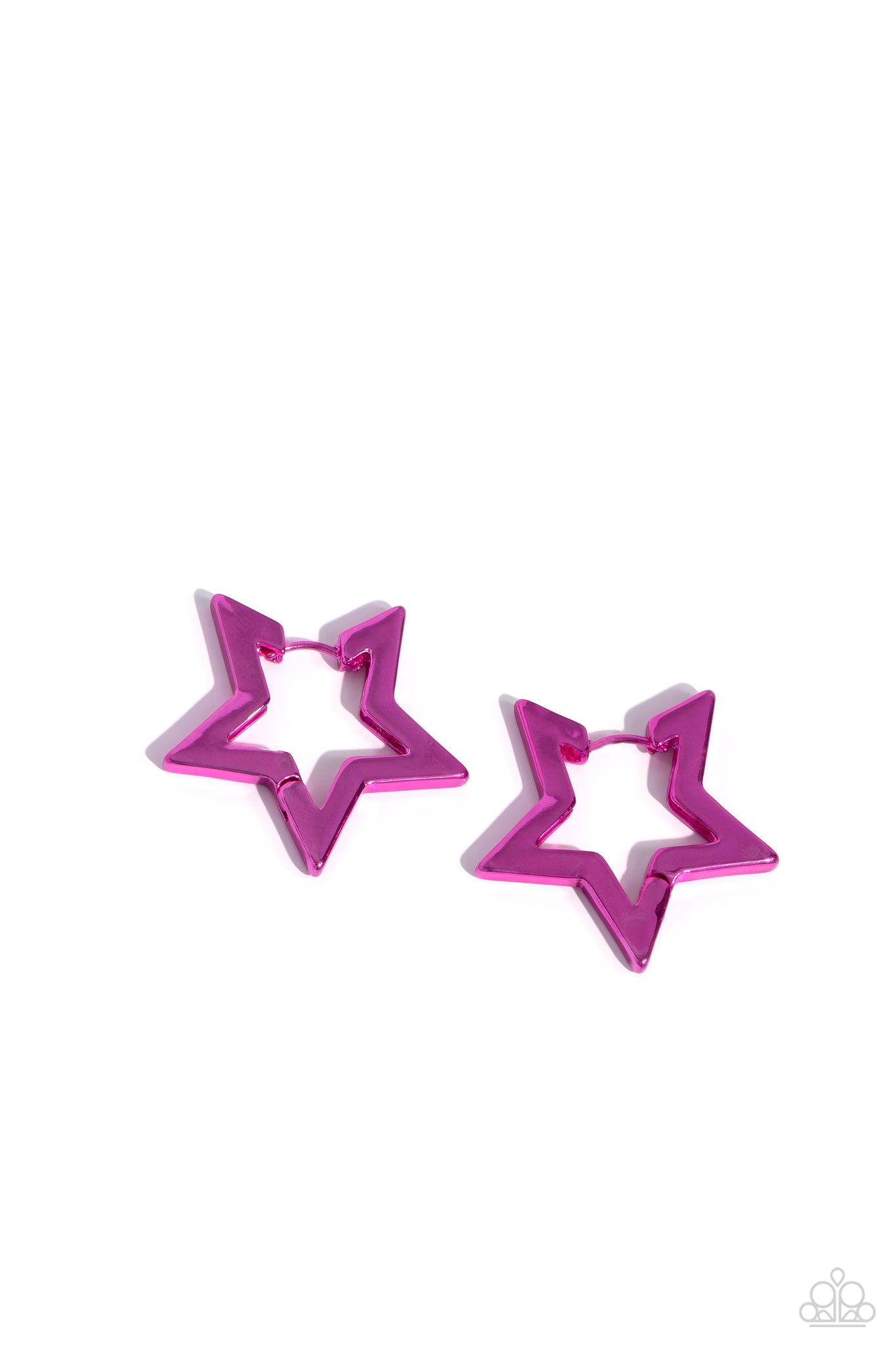 In A Galaxy STAR, STAR Away Earring (Pink, Yellow)