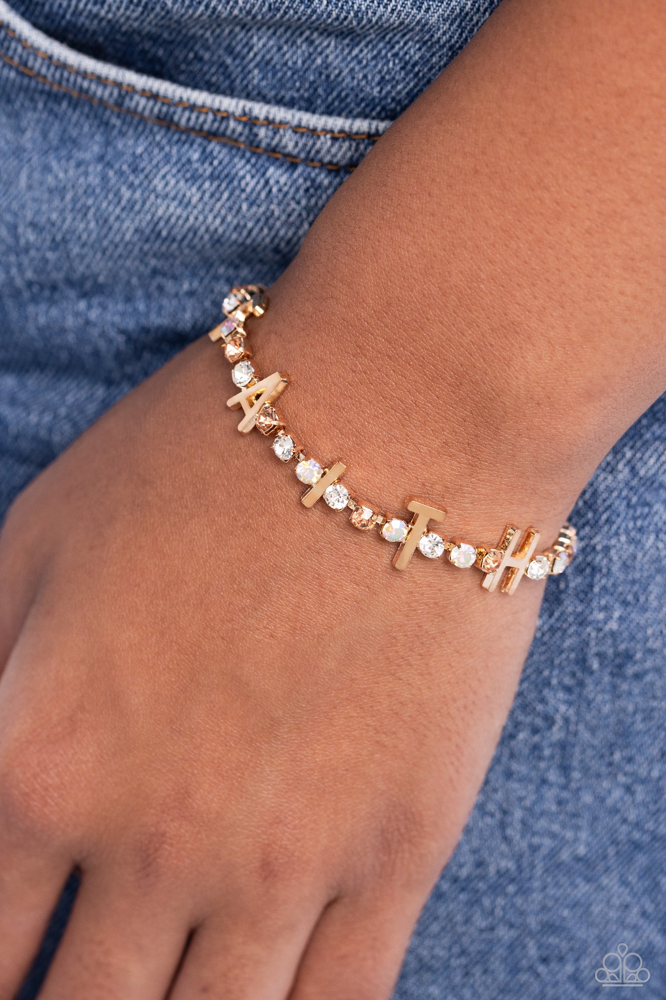 In Good Faith Gold Bracelet