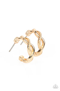 Infinite Incandescence Gold Earring