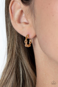 Infinite Incandescence Gold Earring