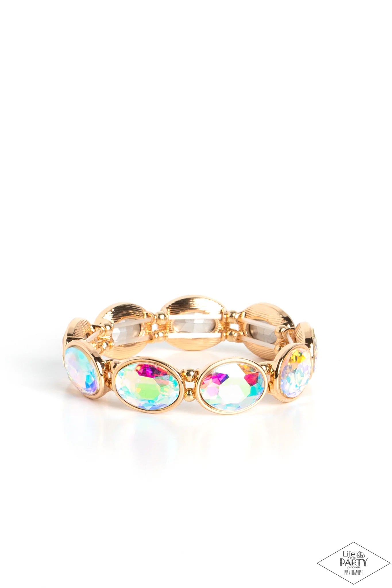 Diva in Disguise Gold Multi Bracelet
