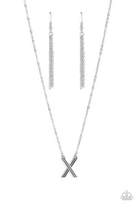 Leave Your Initials Silver Necklace