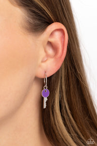 Key Performance Purple Earring