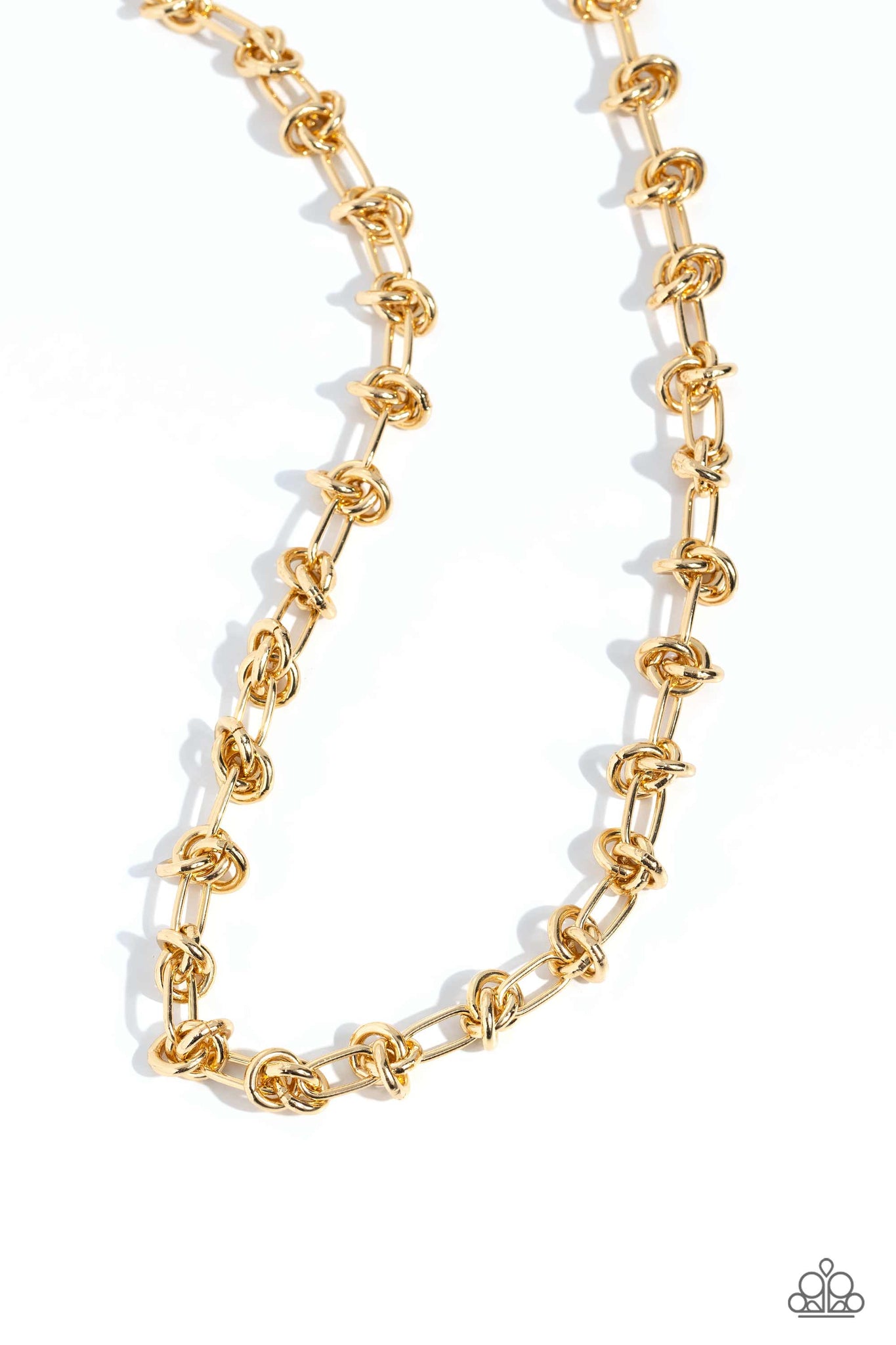 Knotted Kickoff Gold Necklace