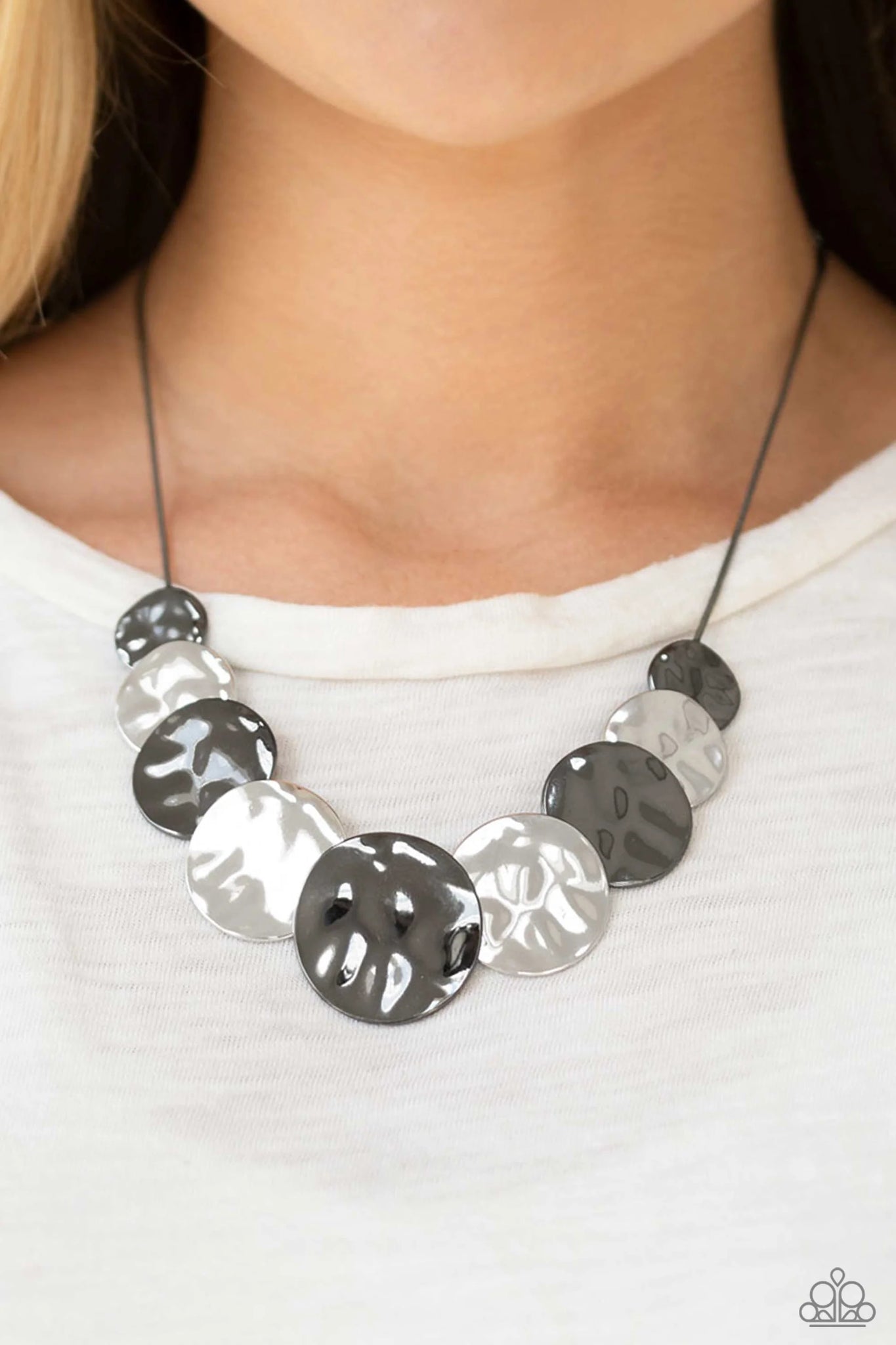 A Daring DISCovery Black Necklace