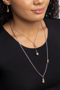 Leisurely Layered Necklace (Gold, Brown, Copper)