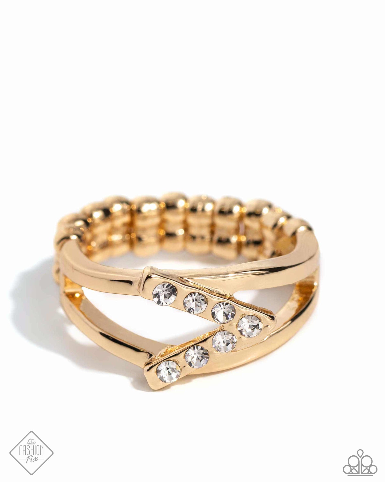 Linear Law Gold Ring
