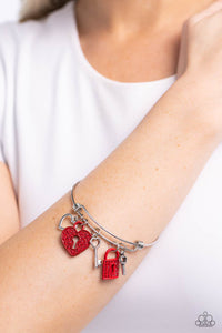 Locked Legacy Bracelet (Multi, Red, White)