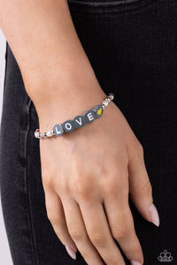 Love Language Bracelet (Multi, Silver)