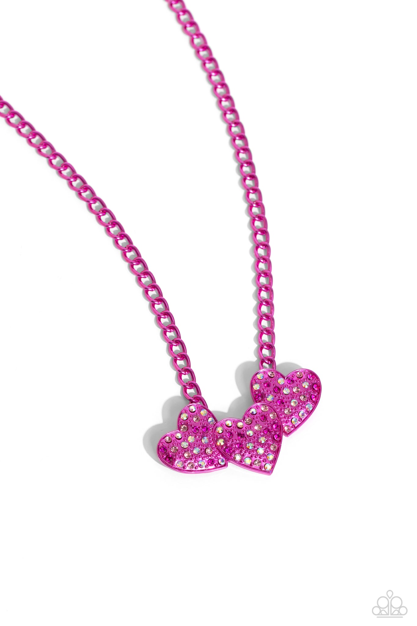 Low-Key Lovestruck Necklace (Pink, Purple)