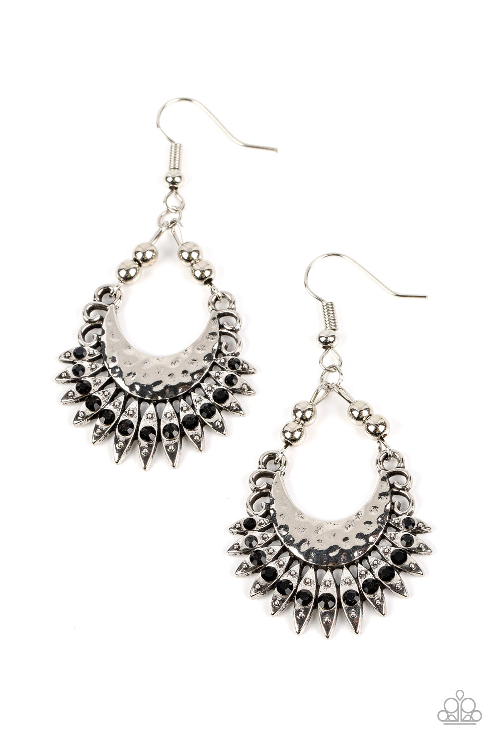 Lunar Luxury Earrings (Black)