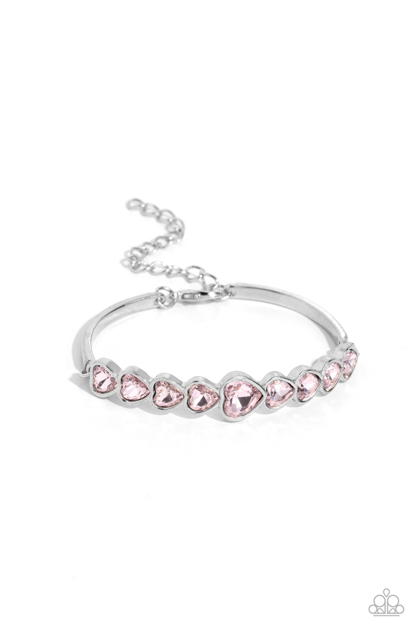 Lusty Luster Bracelet (White, Pink)