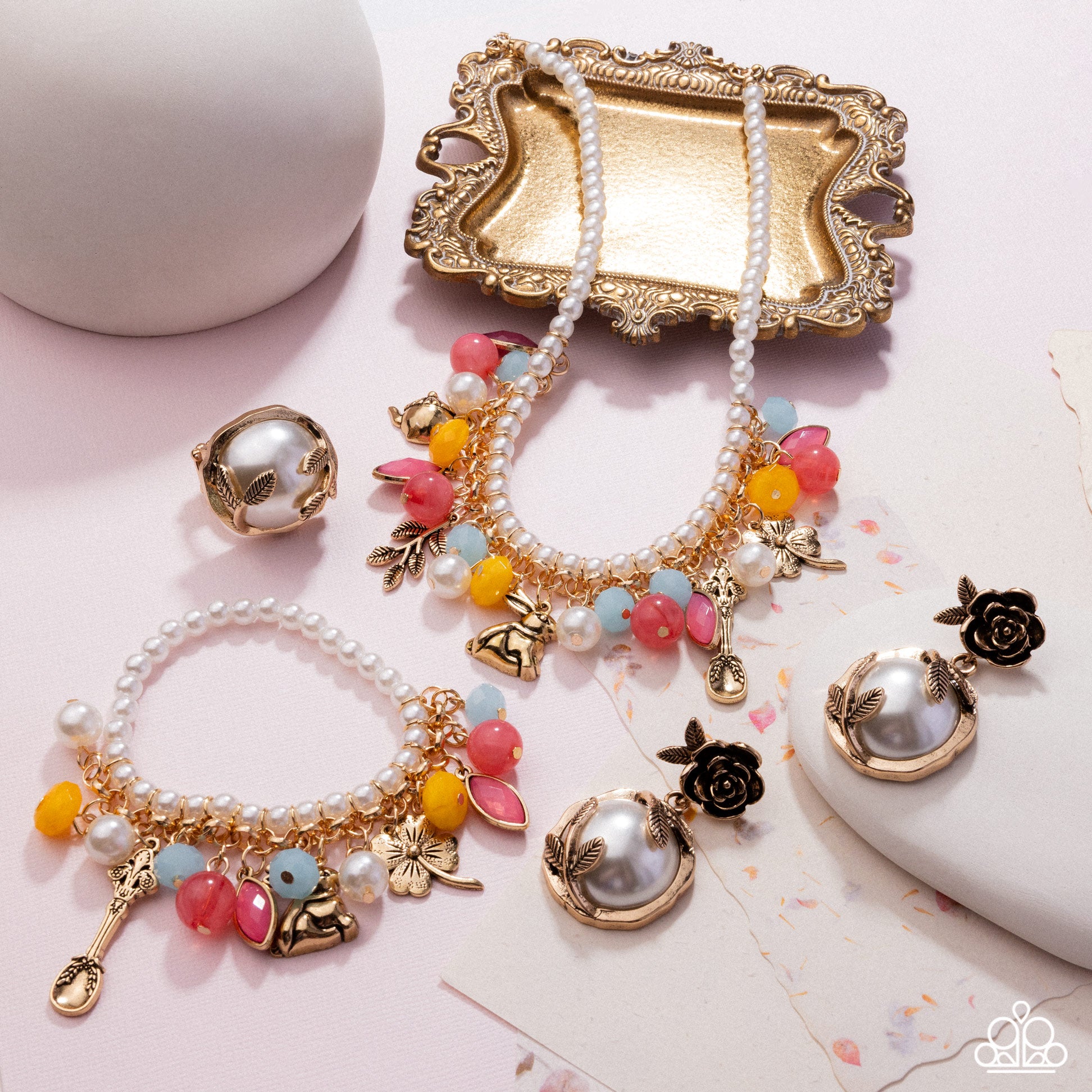 Tasteful Tea Party Earrings