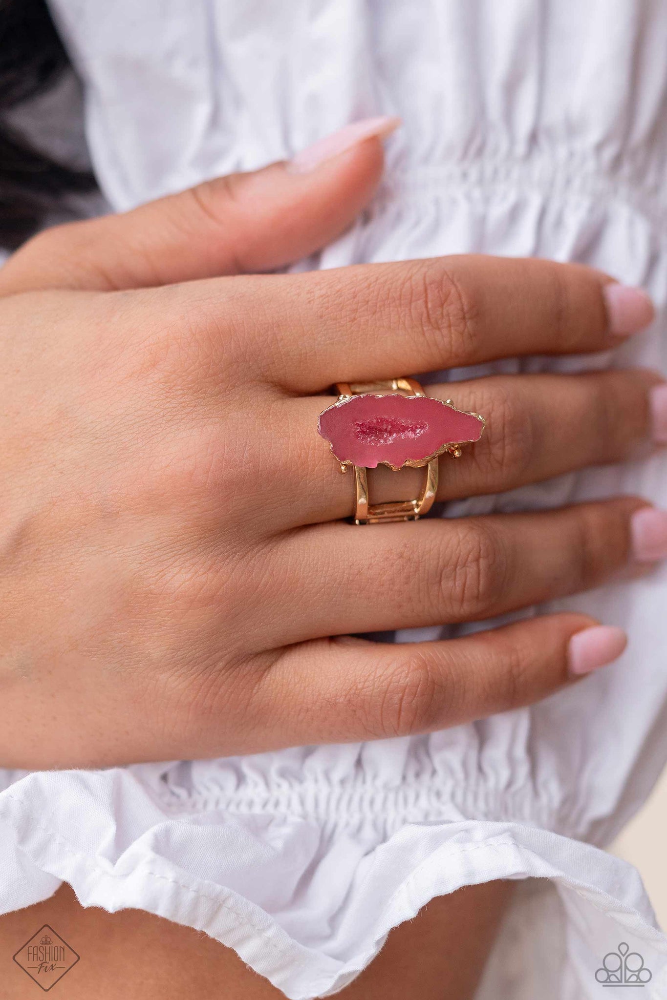 Mineral Masterpiece Pink Ring
